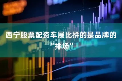西宁股票配资车展比拼的是品牌的“排场”