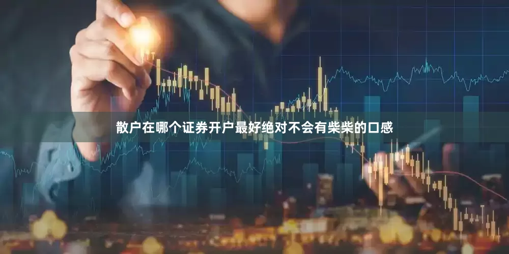 散户在哪个证券开户最好绝对不会有柴柴的口感