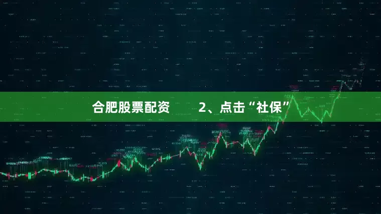 合肥股票配资        2、点击“社保”
